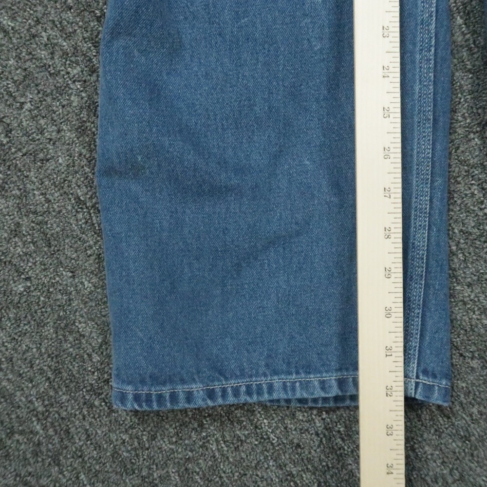 Carhartt Overalls Men 40x34 Loose Fit Denim Bib Straps Workwear 104672 - Picture 8 of 12